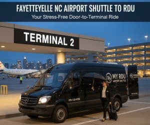 Fayetteville NC Airport Shuttle to RDU: Door‑to Terminal