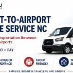 Airport-to-airport shuttle service NC by My RDU Airport Shuttle
