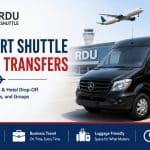 RDU airport shuttle for hotel transfers by My RDU Airport Shuttle